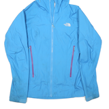 THE NORTH FACE Womens Blue Outdoor Hooded Jacket XS Nylon Woven Summit Series