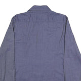 BOSS HUGO BOSS Mens Blue Shirt M Classic Cotton Long Sleeve Button Down