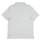 NAUTICA Mens Grey Short Sleeve Slim Fit Polo Shirt M Cotton Blend Casual