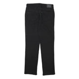 LEVI'S Womens Black Slim Skinny Denim Jeans Cotton Blend Zip W28 L27 Stretch