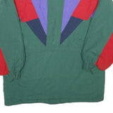 JONATHAN STONE Mens Green Red Purple Colourblock Nylon Jacket S Outdoor Zip
