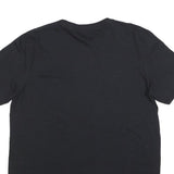 RUSSELL ATHLETIC Mens Black Galena Grizzlies Graphic T-Shirt L Short Sleeve Crew