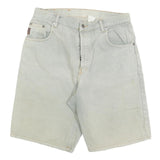 GUIBOR Mens Shorts Light Grey Cotton Blend Casual M W30 Comfortable Pockets