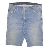 WRANGLER Mens Shorts Blue Denim Classic 2XL W38 Cotton Blend Casual