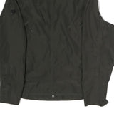 WELLENSTEYN Womens Black Jacket M Polyester Zip Plain Lightweight Casual