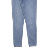 LEVI'S 711 Womens Slim Blue Denim Medium Wash W27 L28 Slim Fit Zip Jeans