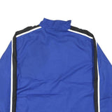 STARTER Mens Blue & Black Athletic Jacket XL Polyester Blend Sportswear Zip
