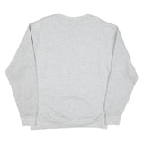 TEEMAX Mens Grey Lake Arrowhead California Cotton Blend Sweatshirt M Casual Crew
