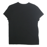 CHAMPION Womens Black Graphic T-Shirt M Short Sleeve Crew Neck Cotton