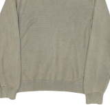 TOMMY HILFIGER Mens Beige Plain V Neck Basic Knit XL Cotton Blend Jumper