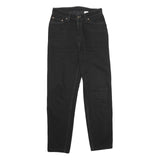 LEVI'S 512 Tapered Womens Jeans Black Slim Denim W28 L30 Classic Zip Fastening