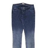 TOMMY HILFIGER Womens Jeans Blue Slim Skinny Denim Light W28 L31 Stylish Stretch