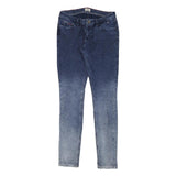 TOMMY HILFIGER Womens Jeans Blue Slim Skinny Denim Light W28 L31 Stylish Stretch