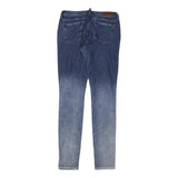 TOMMY HILFIGER Womens Jeans Blue Slim Skinny Denim Light W28 L31 Stylish Stretch
