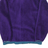 HELLY HANSEN Womens Purple & Teal Zip Polyester Fleece Jacket XS Outdoor Warm