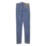 LEVI'S 519 Mens Jeans Blue Slim Skinny Denim Light W28 L32 Classic Cotton Blend