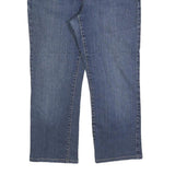 NAUTICA Womens Jeans Blue Regular Straight Denim Medium W34 L24 Zip Cotton Blend