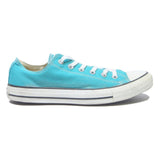 CONVERSE Chuck Taylor All Star Womens Low Top Trainers Blue Canvas UK 8