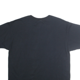 Russsel Mens Black Lindenwood University Cycling Graphic T-Shirt XL Crew Neck