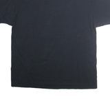 Russsel Mens Black Lindenwood University Cycling Graphic T-Shirt XL Crew Neck