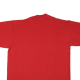 DISNEY Mens Red Mickey Graphic T-Shirt One Size Short Sleeve Crew Neck Casual