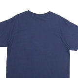 DELTA Mens Blue Auburn Graphic T-Shirt M Short Sleeve Crew Neck Sportswear