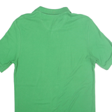 CHAPS Mens Green Polo Shirt S Short Sleeve Cotton Basic Casual