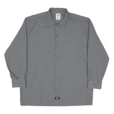 CARHARTT Mens Grey Plain Shirt XL Workwear Durable Cotton Blend