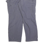 CARHARTT Womens Cotton Regular Blue Workwear Trousers W36 L28 Utility Zip