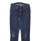LEVI'S Womens Jeans Blue Slim Skinny Denim Medium W26 L27 Stylish Zip Closure