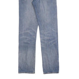 LEVI'S 513 Mens Jeans Blue Regular Straight Denim Medium W30 L32 Classic Fit Zip