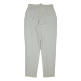 BRAX Womens Wool Relaxed Straight Trousers Light Grey W28 L30 Elegant