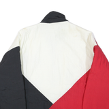 USA Mens Red & Black White Colourblock Outdoor Zip Jacket XL Polyester Blend