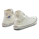CONVERSE Chuck Taylor All Star Womens High Top Trainers White Cotton Blend UK