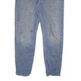 CARHARTT Mens Relaxed Fit Blue Denim Jeans W36 L32 Casual Workwear Zip Closure