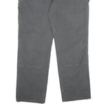 CARHARTT Mens Cotton Blend Grey Relaxed Fit Straight Trousers W40 L32 Workwear