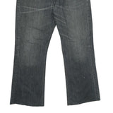 LEVI'S 527 Reg Bootcut Mens Jeans Black Denim Regular Fit W36 L30 Zip Fly