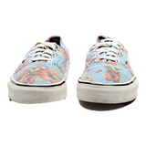 VANS STAR WARS Floral Sneaker Trainers Blue Canvas Womens UK 6