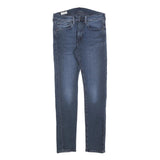 LEVI'S 519 BIG E Mens Slim Jeans Blue Denim W31 L32 Classic Cotton Blend Zip