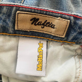 Meltin Pot Jeans - 27W UK 6 Blue Cotton Blend