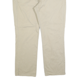 LEVI'S Mens Cotton Blend Beige Regular Straight Trousers W38 L30 Classic Zip