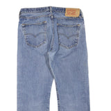 LEVI'S 501 Mens Jeans Blue Regular Straight Denim Light W36 L26 Classic Fit