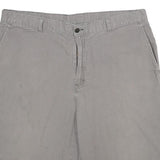 DICKIES Mens Grey Casual Shorts XL W38 Polyester Blend Workwear