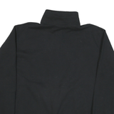 CHAMPION Mens Black Illinois Tech Half Zip M Sweatshirt Cotton Blend Pullover