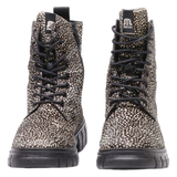 MARUTI Lace-Up Boots Beige Synthetic Womens UK 7