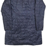 PATAGONIA Womens Navy Blue Quilted Polyester Jacket S Zip Pockets Lightweight