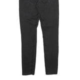 LEVI'S 721 High Rise Skinny Womens Jeans Black Slim Denim Medium W26 L28