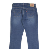 LEVI'S 515 Womens Jeans Blue Regular Bootcut Denim Medium W30 L31 Classic Fit