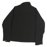 DICKIES Mens Black Workwear Jacket M Polyester Blend Zip Plain Practical Design