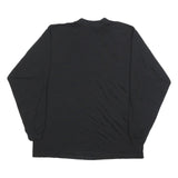 Mens Black & Yellow Modern L Long Sleeve Crew Neck ARMY Print Top